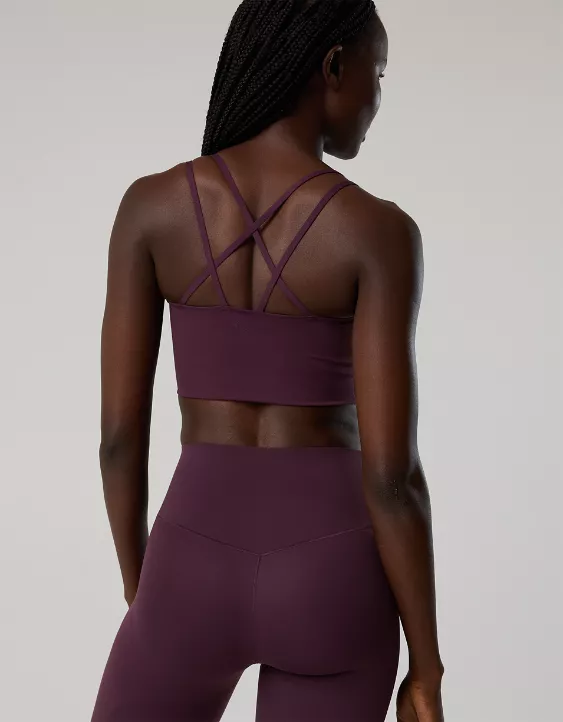 OFFLINE By Aerie Real Me Hold Up! Strappy Sports Bra - Image 2