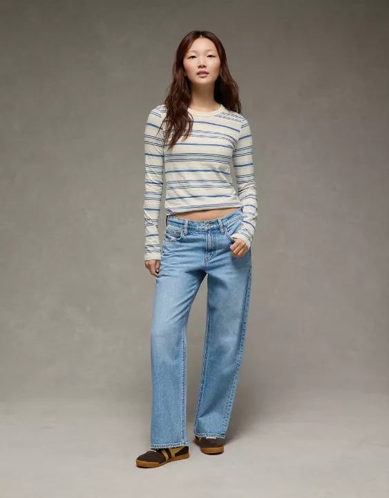 AE Long Sleeve Hey Baby Tee - Image 5