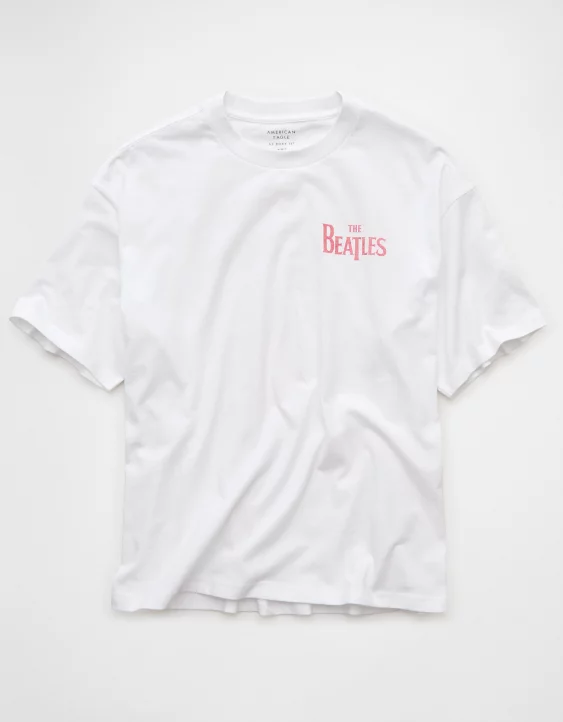 AE Boxy The Beatles Graphic T-Shirt - Image 3