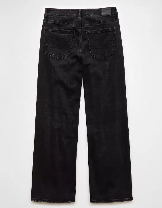 AE Dreamy Drape Stretch Low-Rise Baggy Wide-Leg Jean - Image 4