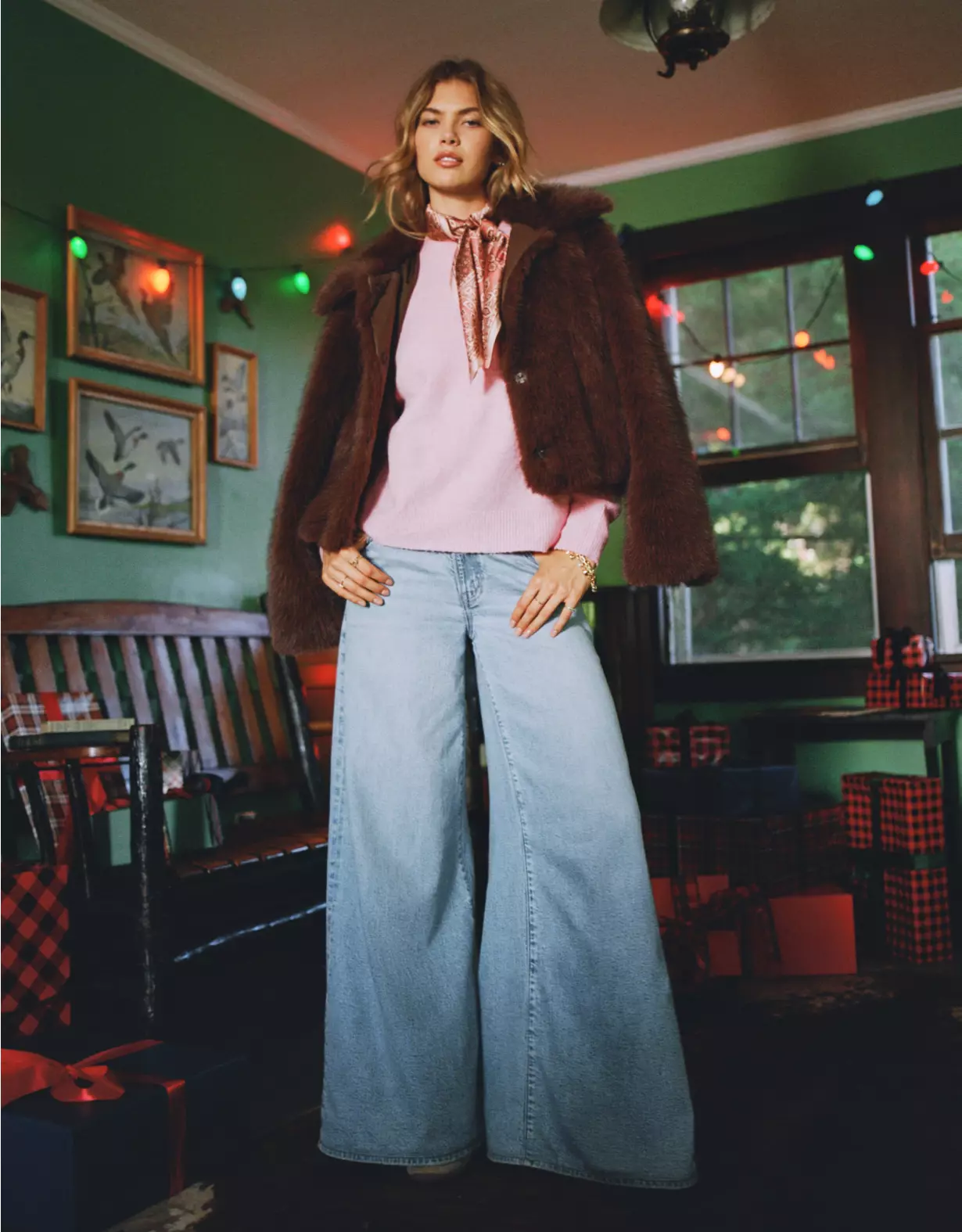 AE Baggy A-Line Fit Jean