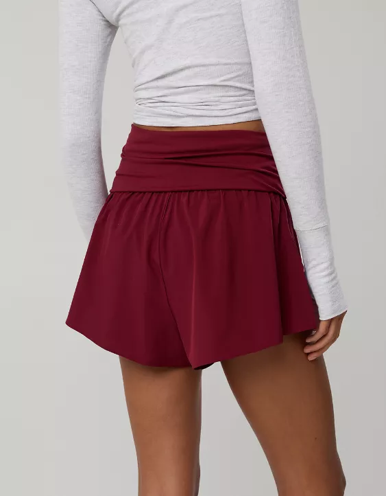 OFFLINE By Aerie Real Me Foldover Flowy Short - Image 2