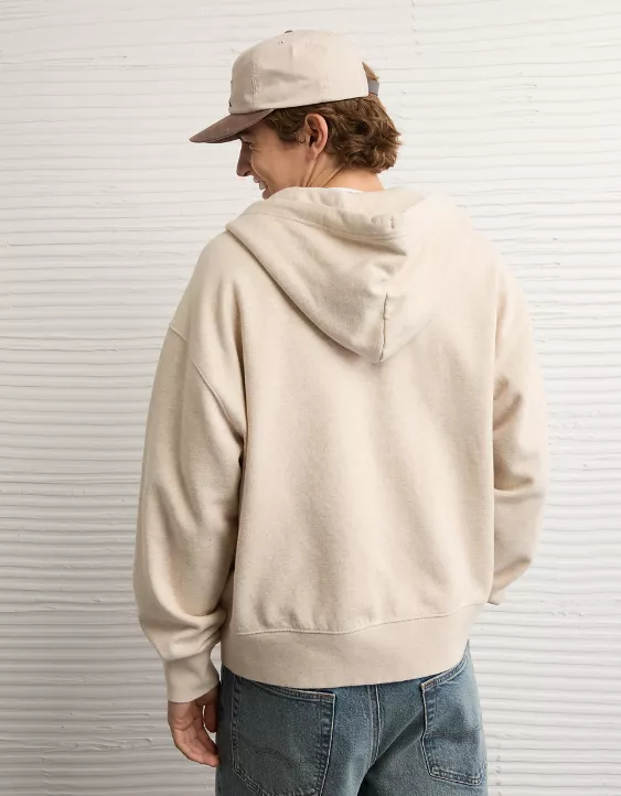 AE Laidback Luxe Heavyweight Full-Zip Hoodie - Image 3