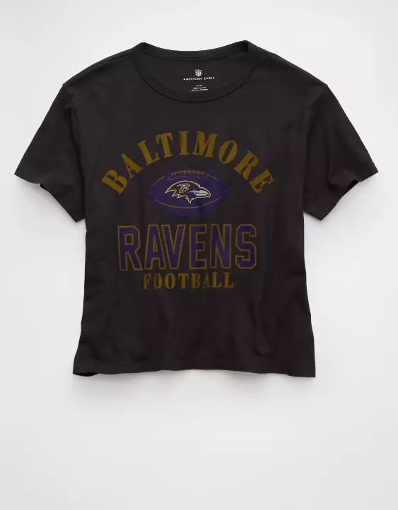 NFL Ex-Boyfriend Baltimore Ravens Graphic T-Shirt - Image 3