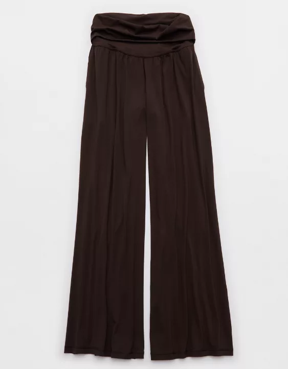 OFFLINE By Aerie Real Me Foldover Super Wide Leg Pant - Image 3