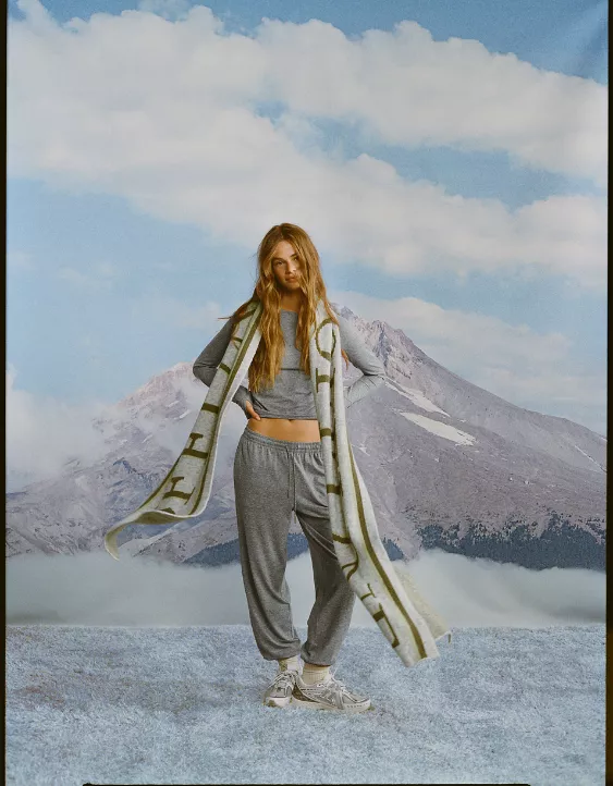 OFFLINE By Aerie Print Blanket Scarf - Image 6