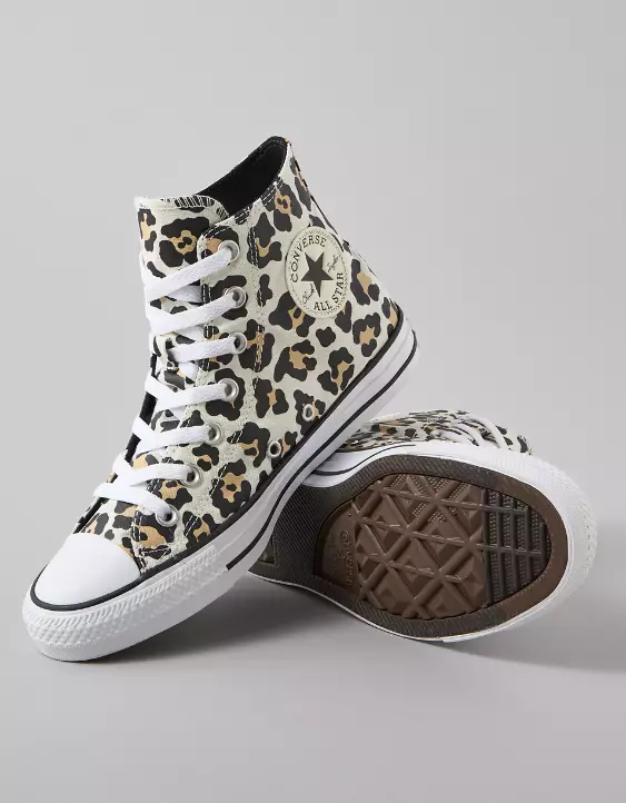 Converse Chuck Taylor All Star Leopard High-Top Sneaker - Image 3