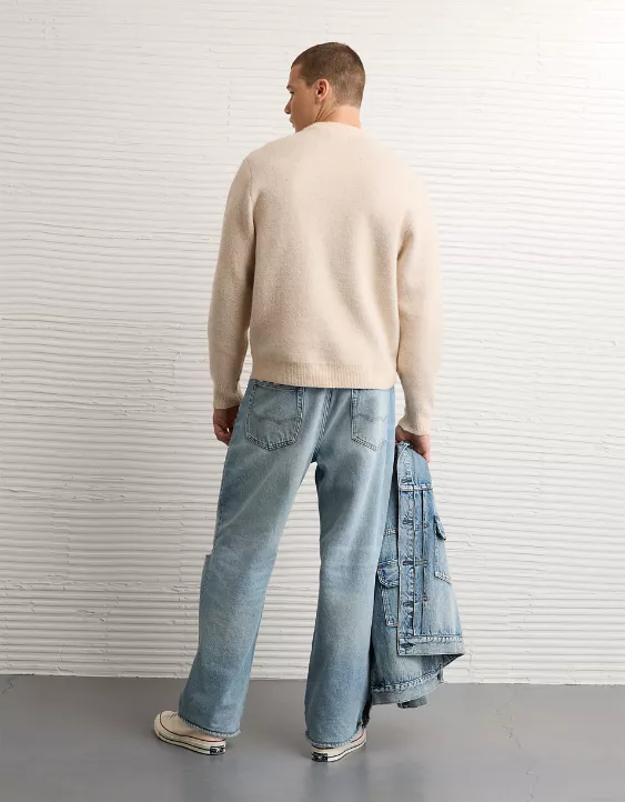 AE Cozy Cabin Budweiser Graphic Sweater - Image 2