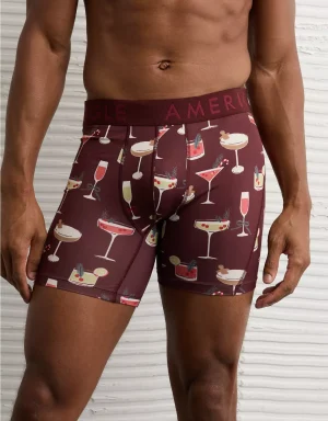 AEO Men's Cocktails 6" Flex Boxer Brief