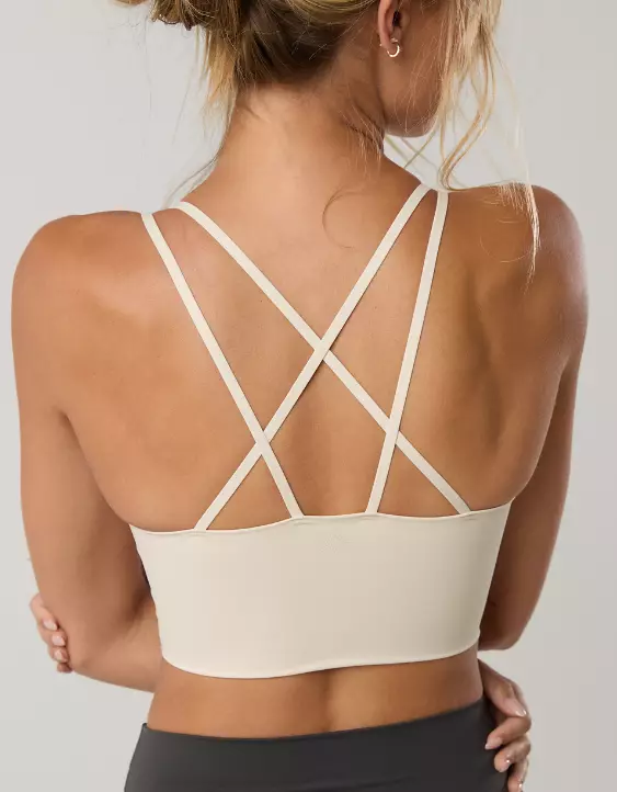 OFFLINE By Aerie Real Me Hold Up! Strappy Sports Bra - Image 3