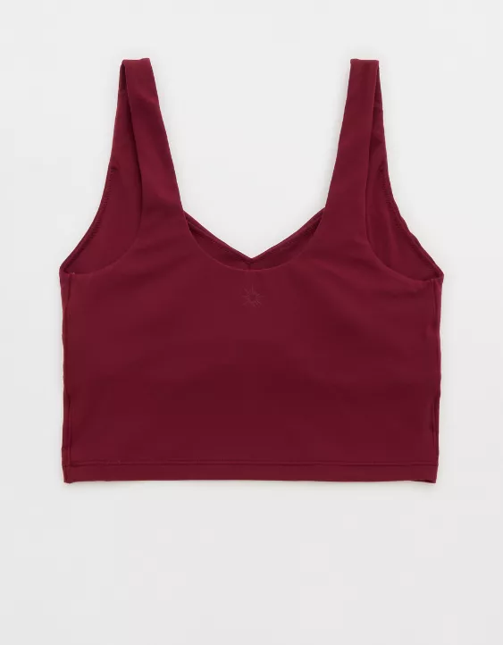 OFFLINE By Aerie Real Me Low Key Longline Sports Bra - Image 4