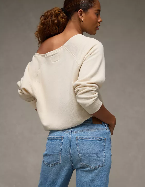 AE Florida Gators Graphic Off The Shoulder Sweatshirt - Image 2