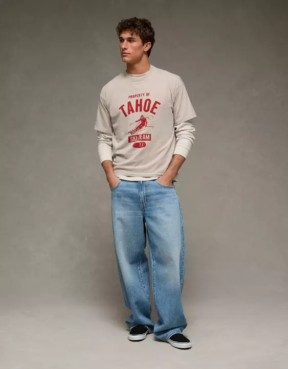 AE Boxy Destination Graphic T-Shirt - Image 7