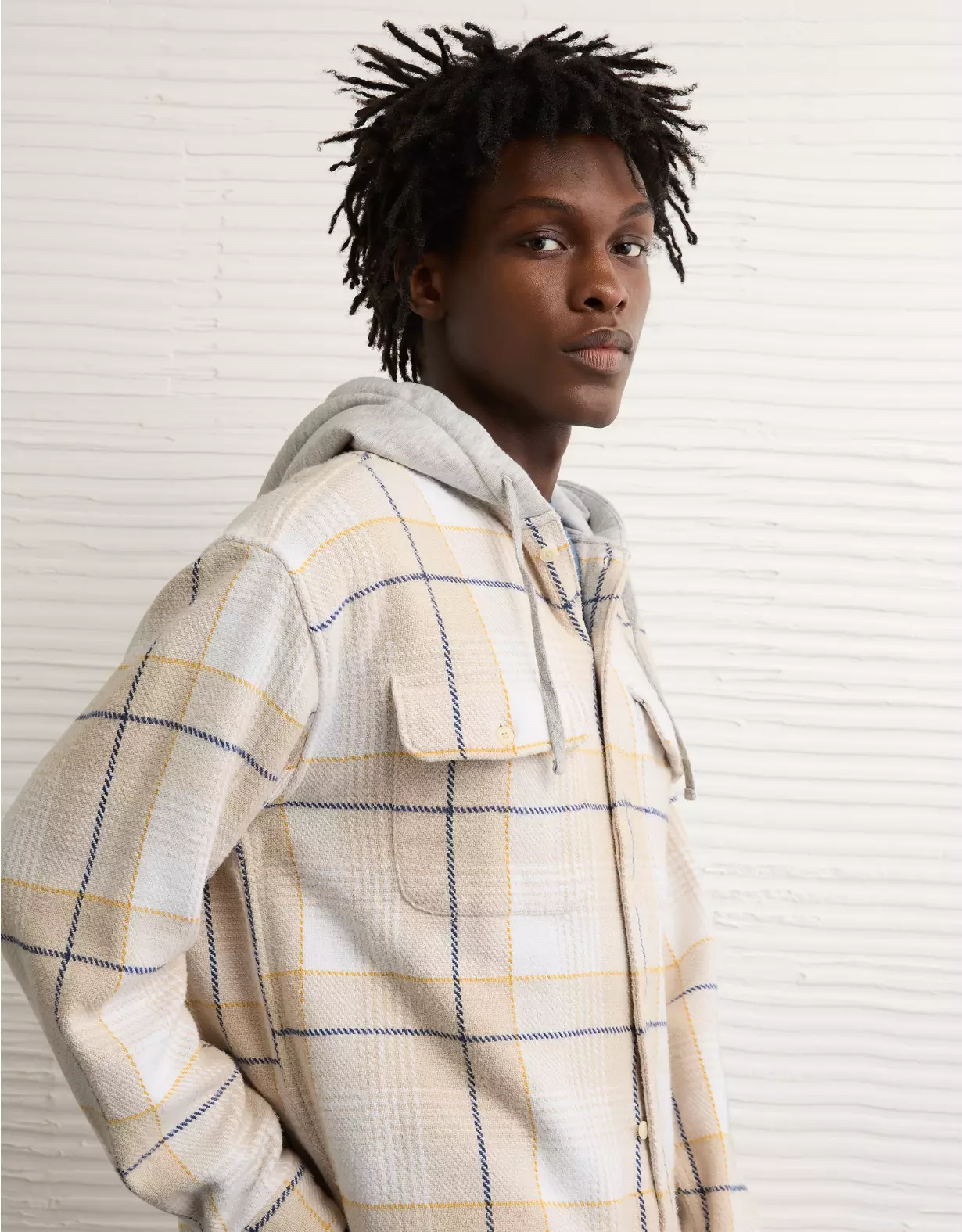 AE Hooded Flannel