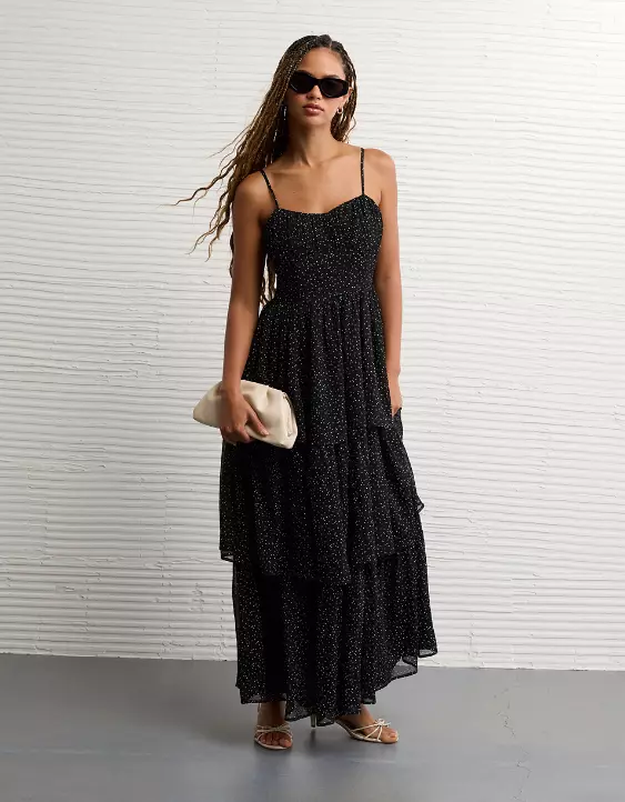 AE Sweetheart Tiered Maxi Dress - Image 2