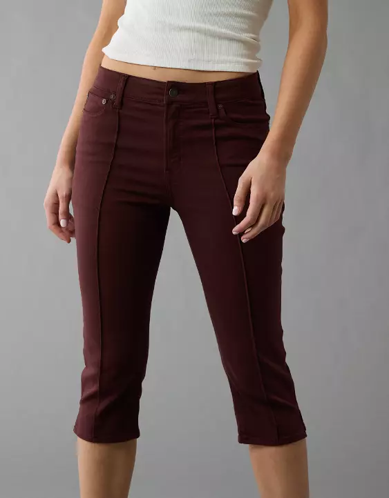 AE Next Level High-Waisted Capri Jean - Image 6