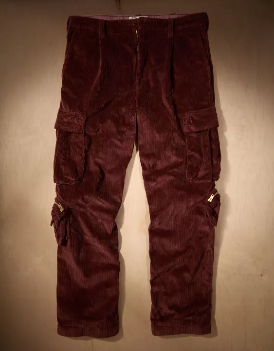 AE x Tru Kolors Relaxed Corduroy Cargo Pant - Image 3