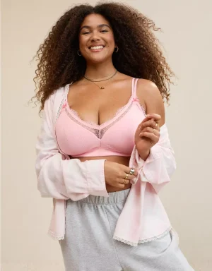 Superchill Pointelle Padded Triangle Bralette