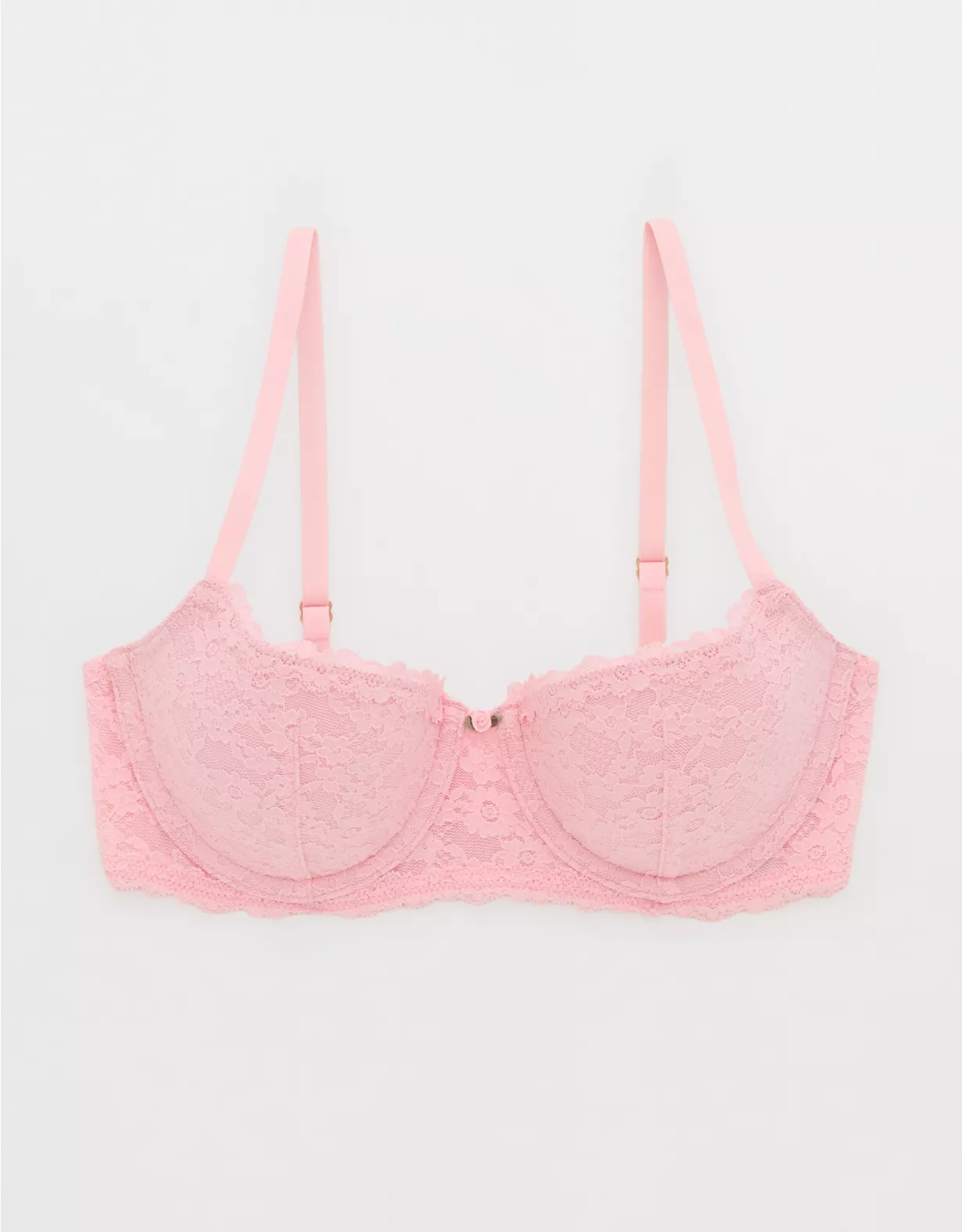 Show Off Vintage Lace Lightly Lined Balconette Bra