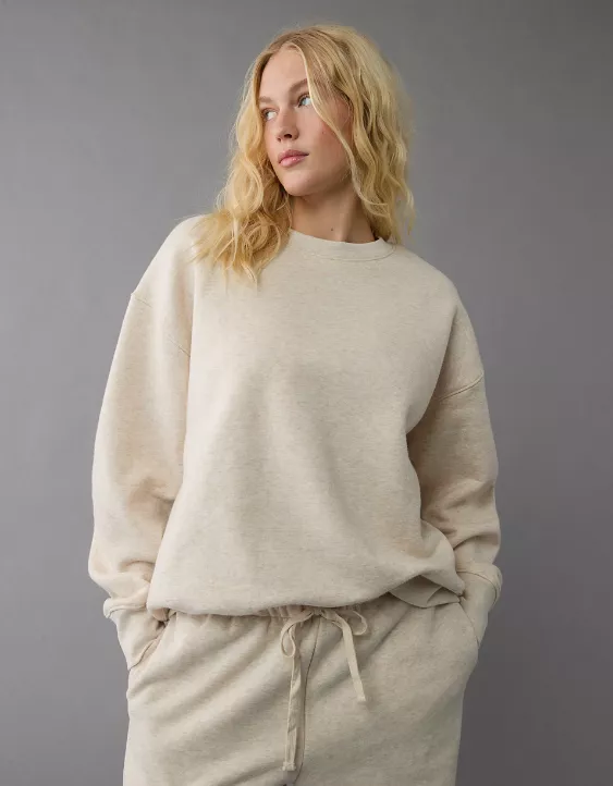 AE Everyday Luxe Crew Neck Sweatshirt - Image 6