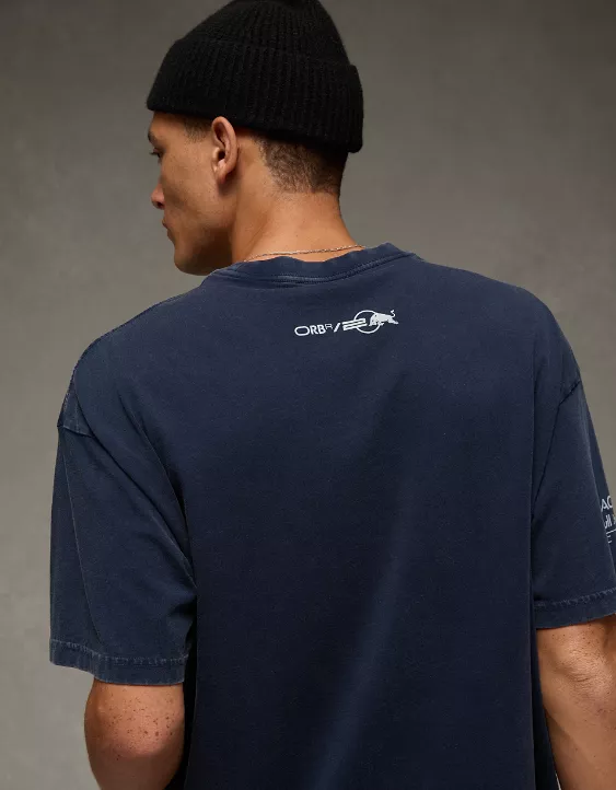 Oracle Red Bull Racing x AE Boxy Graphic T-Shirt - Image 2