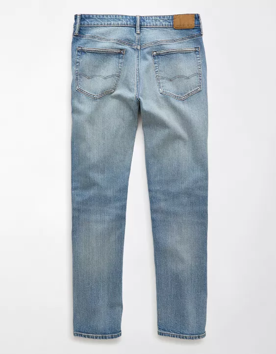 AE EasyFlex +TENCEL™ Fibers Ripped Slim Straight Jean - Image 4