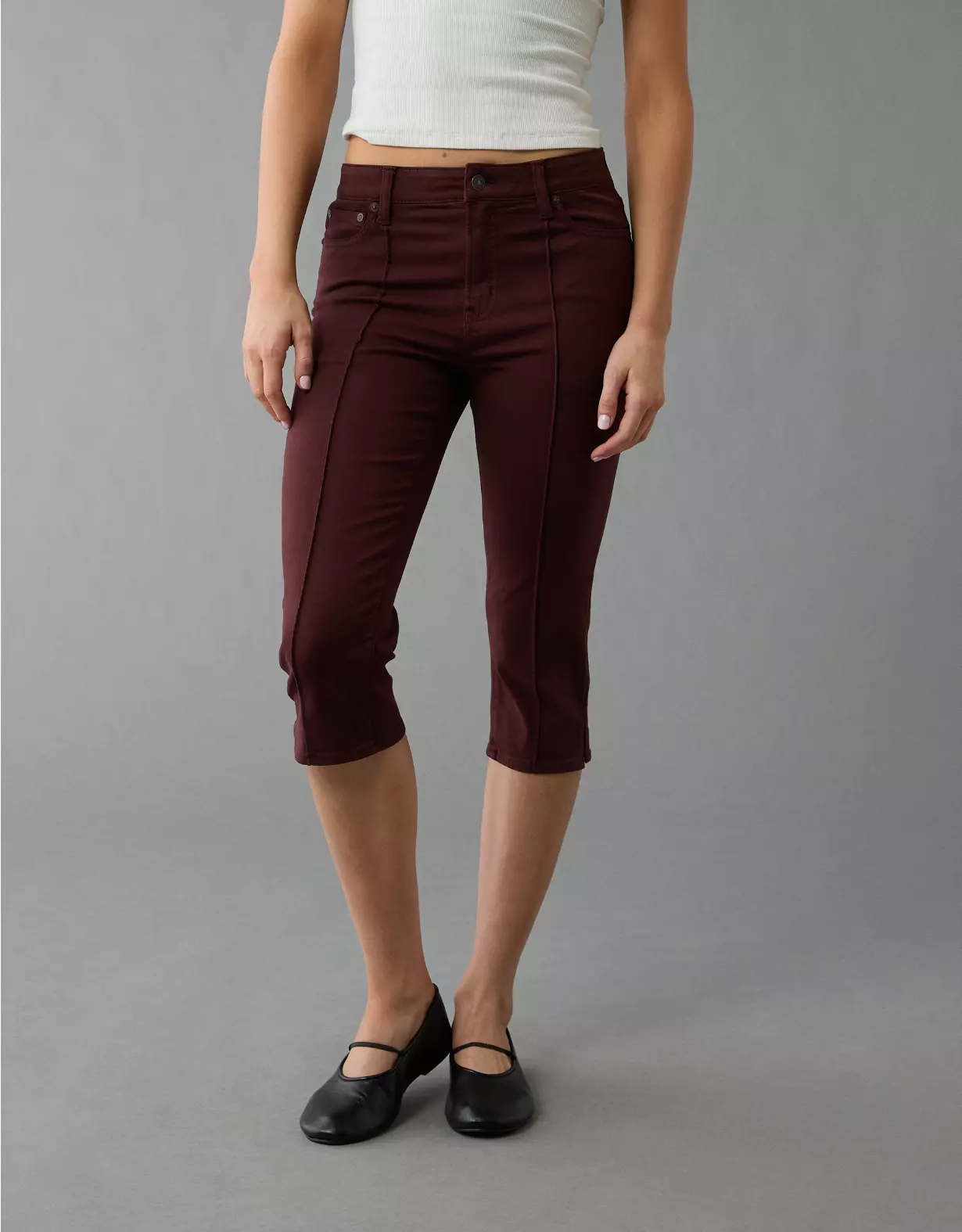 AE Next Level High-Waisted Capri Jean