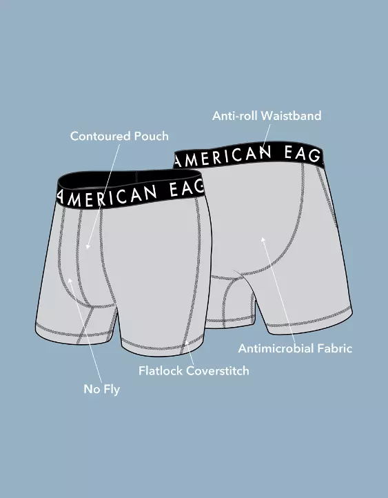 AEO Men's 6" Flex Boxer Brief - Image 6