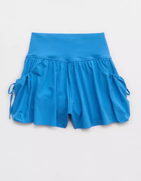 OFFLINE By Aerie Real Me Ruched Pocket Flowy Short - Image 4