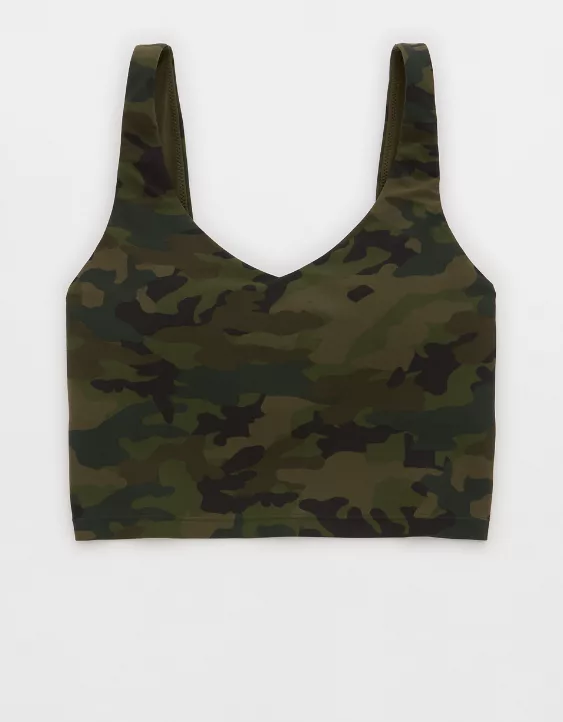 OFFLINE By Aerie Real Me Low Key Longline Sports Bra - Image 4