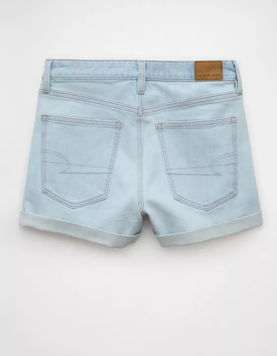 AE Stretch Denim Mom Short - Image 4