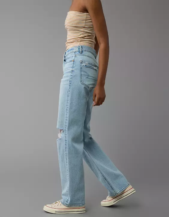 AE Strigid Ripped High-Waisted Stovepipe Jean - Image 6
