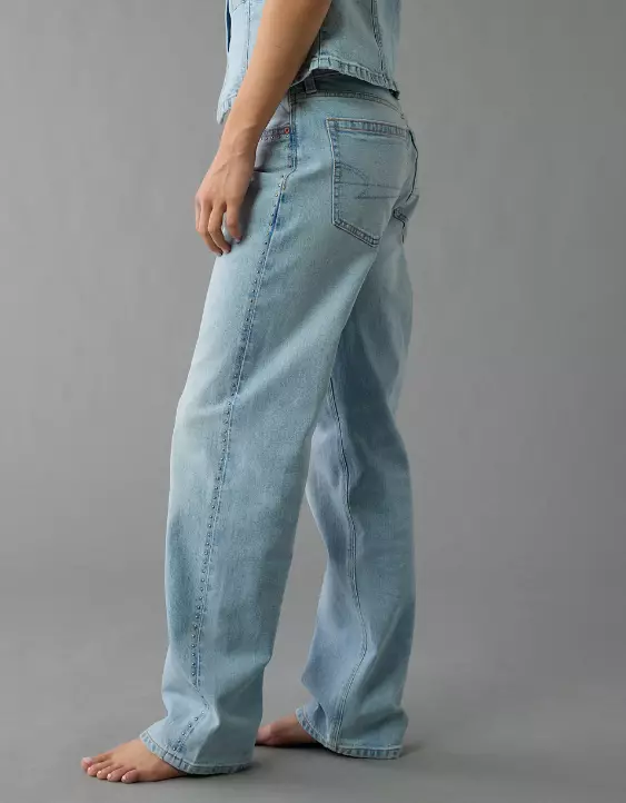AE Strigid Low-Rise Baggy Straight Jean - Image 5