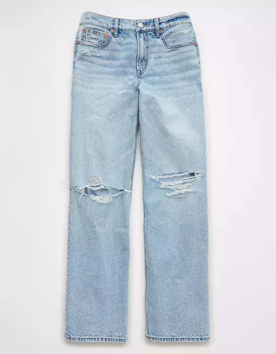 AE Strigid Ripped High-Waisted Stovepipe Jean - Image 4