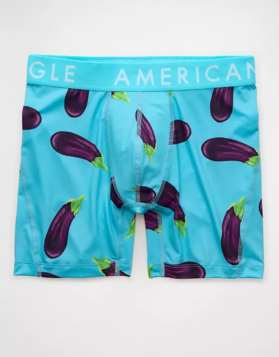 AEO Men's Eggplants 6" Flex Boxer Brief - Image 3