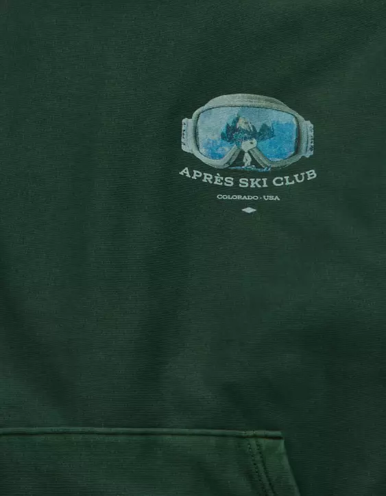 AE Snoopy Graphic Fleece Hoodie - Image 8