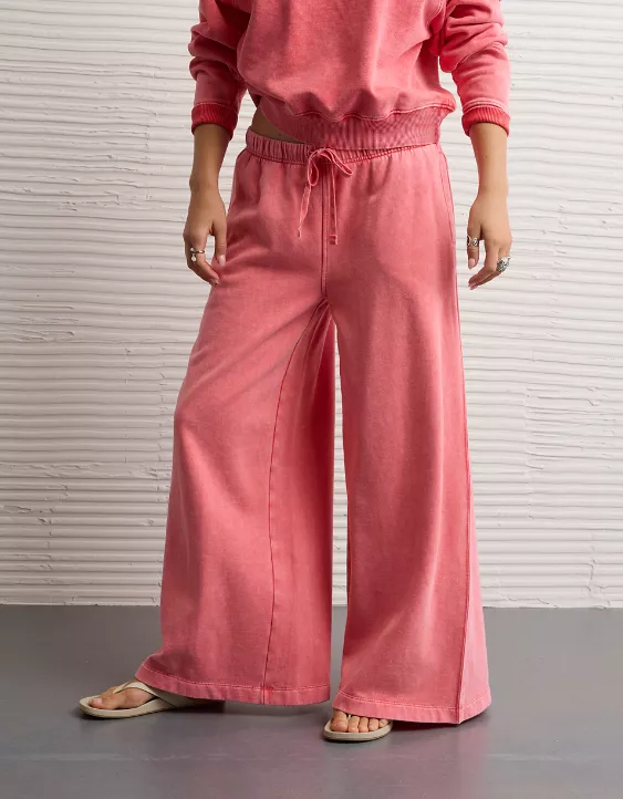 AE Everyday Luxe Wide-Leg Sweatpant - Image 5