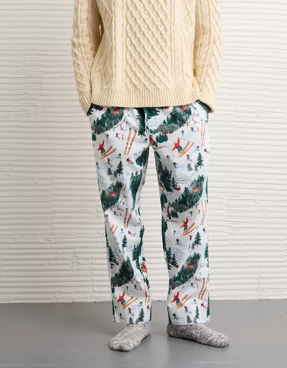 AE Flannel Open Leg PJ Pant - Image 5