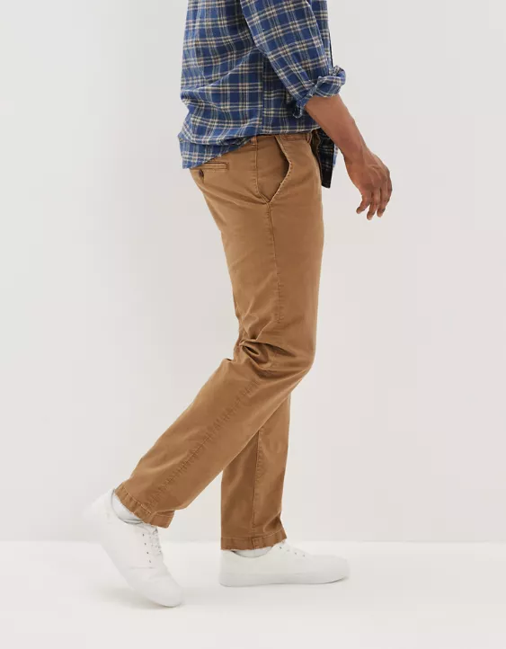 AE Flex Original Straight Lived-In Khaki Pant - Image 6