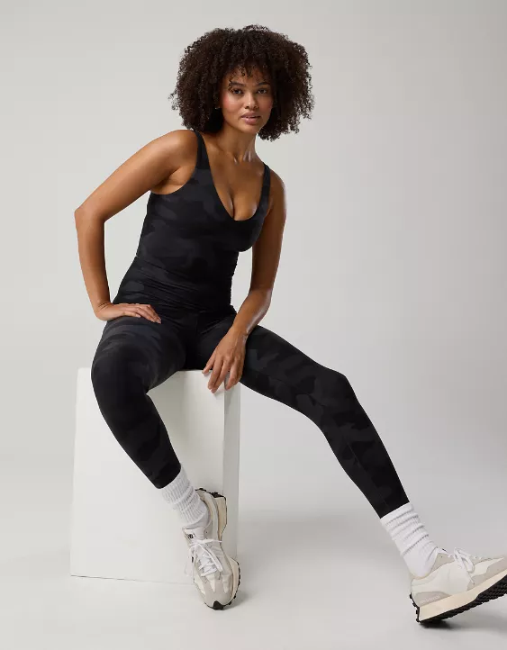 OFFLINE By Aerie Real Me Low Key Longline Sports Bra - Image 6