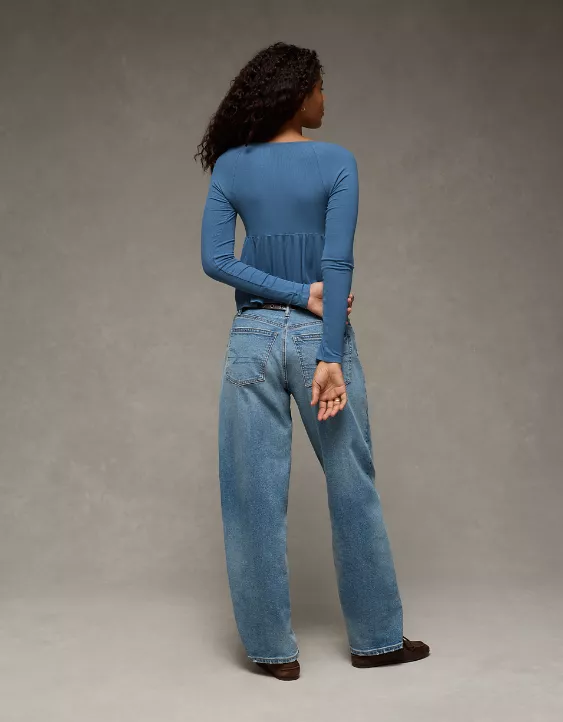 AE Soft & Sexy Babydoll Cinched T-Shirt - Image 2