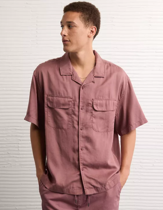 AE Poolside Button-Up Shirt - Image 5