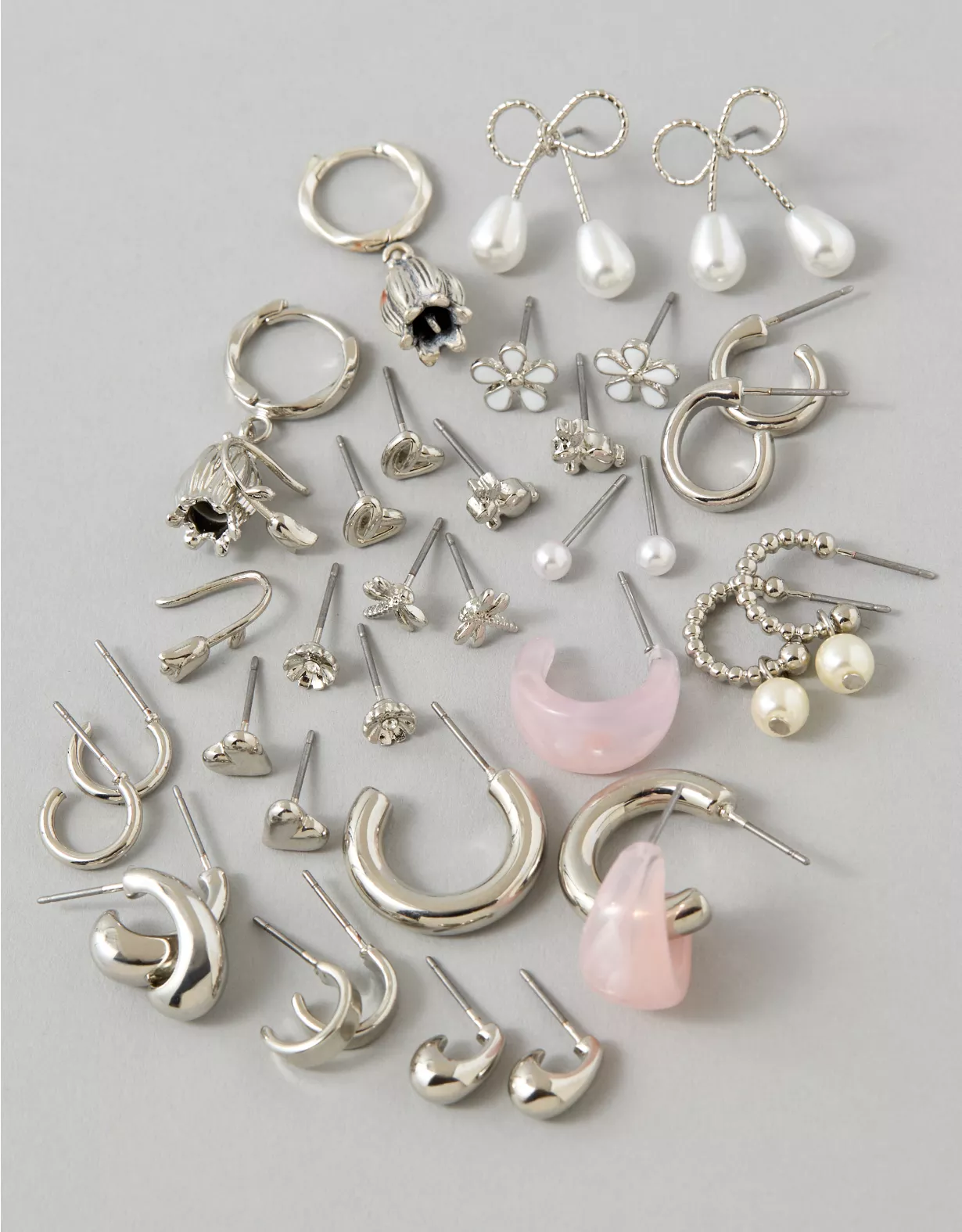 AE Silver Earrings 18-Pack - Image 2
