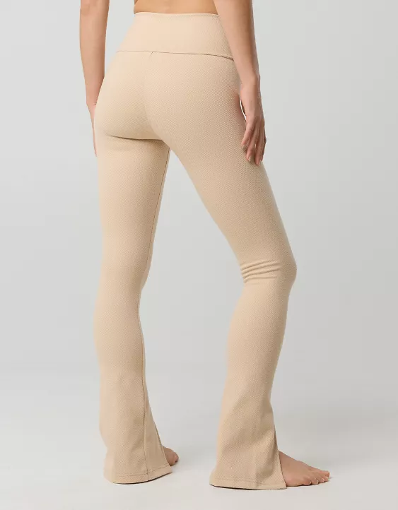OFFLINE By Aerie Jacquard Twill Mini Flare Legging - Image 2