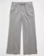 AE Stretch Low Rise Wide-Leg Track Pant