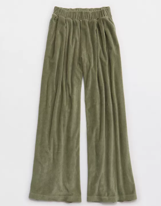 Aerie Velour Trouser - Image 3