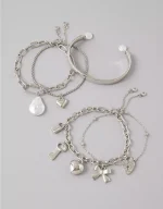 AE Silver Bracelet 5-Pack