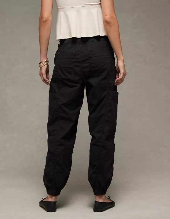 AE Snappy Stretch High-Waisted Baggy Cargo Jogger - Image 2