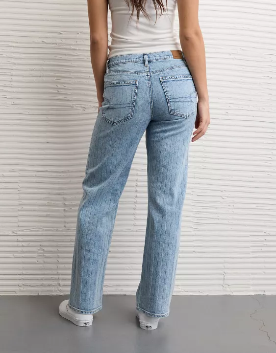 AE Stretch High-Waisted Stovepipe Jean - Image 2