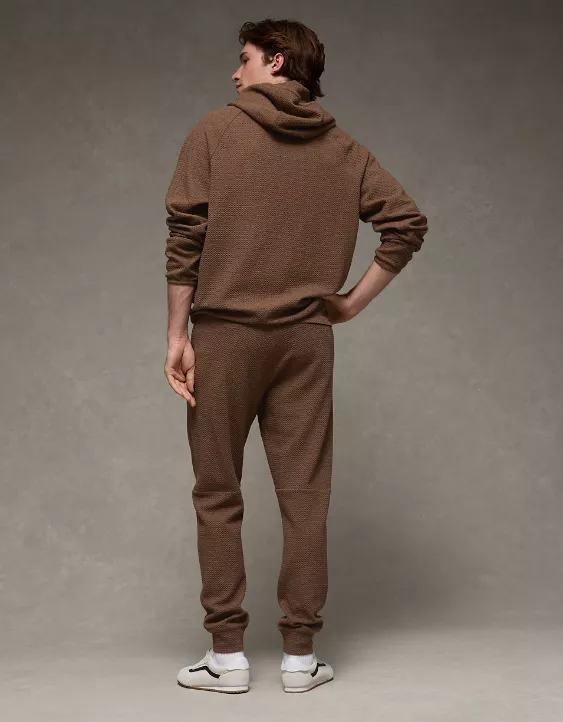 AE 24/7 Textured Fleece Jogger - Image 2